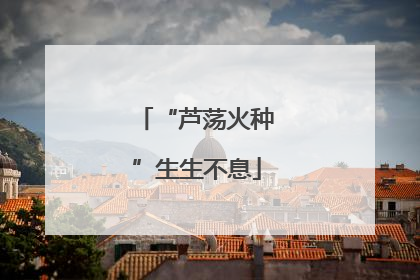 “芦荡火种”生生不息