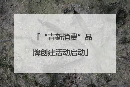 “青新消费”品牌创建活动启动