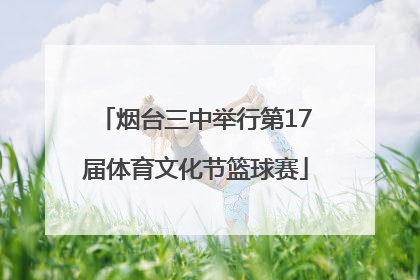 烟台三中举行第17届体育文化节篮球赛