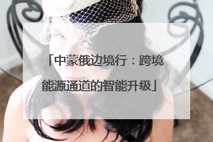 中蒙俄边境行：跨境能源通道的智能升级