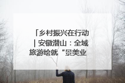乡村振兴在行动｜安徽潜山：全域旅游绘就“景美业兴民富”新画卷