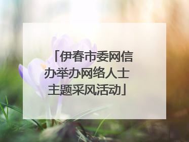 伊春市委网信办举办网络人士主题采风活动