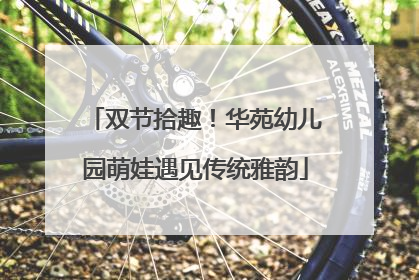 双节拾趣！华苑幼儿园萌娃遇见传统雅韵