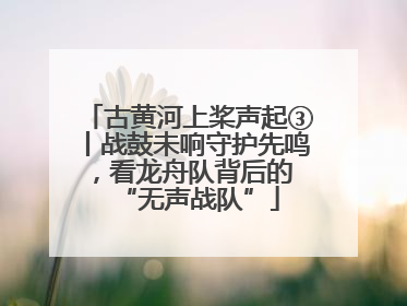 古黄河上桨声起③丨战鼓未响守护先鸣，看龙舟队背后的 “无声战队”