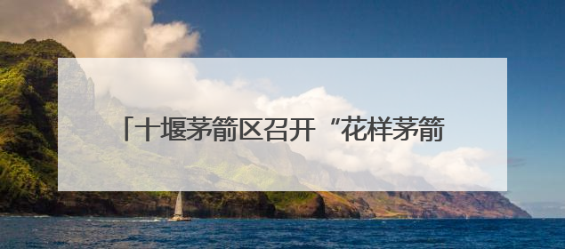 十堰茅箭区召开“花样茅箭‘格’暖万家”技能大比武暨庆“七·一”汇演活动