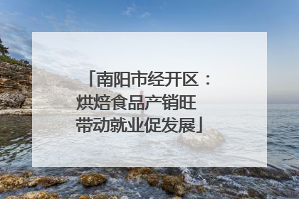 南阳市经开区：烘焙食品产销旺 带动就业促发展