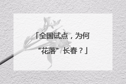 全国试点，为何“花落”长春？