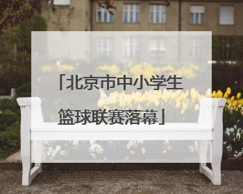 北京市中小学生篮球联赛落幕