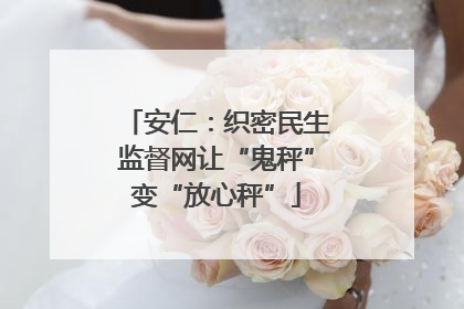 安仁：织密民生监督网让“鬼秤”变“放心秤”