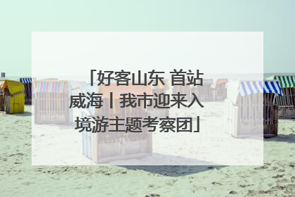 好客山东 首站威海丨我市迎来入境游主题考察团