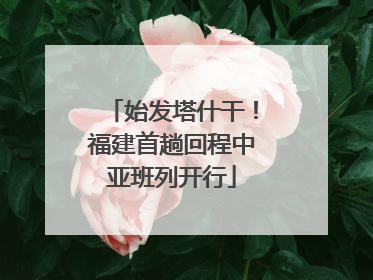 始发塔什干！福建首趟回程中亚班列开行