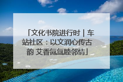 文化书院进行时｜车站社区：以文润心传古韵 艾香氤氲睦邻情