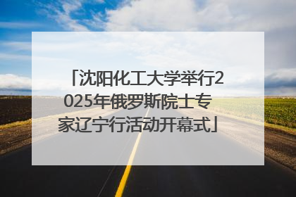 沈阳化工大学举行2025年俄罗斯院士专家辽宁行活动开幕式