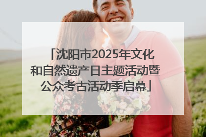 沈阳市2025年文化和自然遗产日主题活动暨公众考古活动季启幕