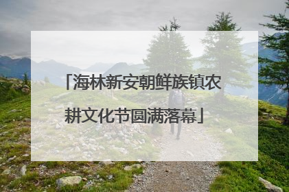 海林新安朝鲜族镇农耕文化节圆满落幕