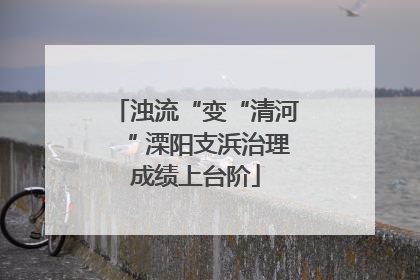 浊流“变“清河“ 溧阳支浜治理成绩上台阶