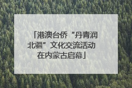 港澳台侨“丹青润北疆”文化交流活动在内蒙古启幕