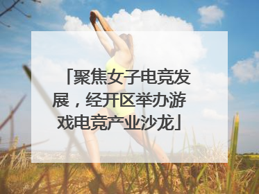聚焦女子电竞发展，经开区举办游戏电竞产业沙龙