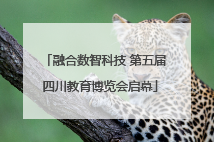 融合数智科技 第五届四川教育博览会启幕