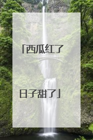 西瓜红了 日子甜了