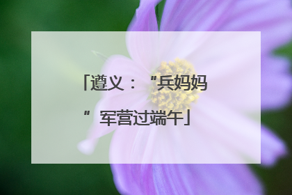 遵义：“兵妈妈”军营过端午