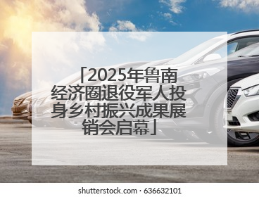 2025年鲁南经济圈退役军人投身乡村振兴成果展销会启幕